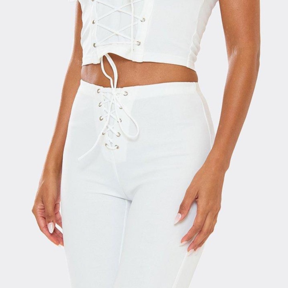 Lace-Up Coord Set - Picture 2 of 4